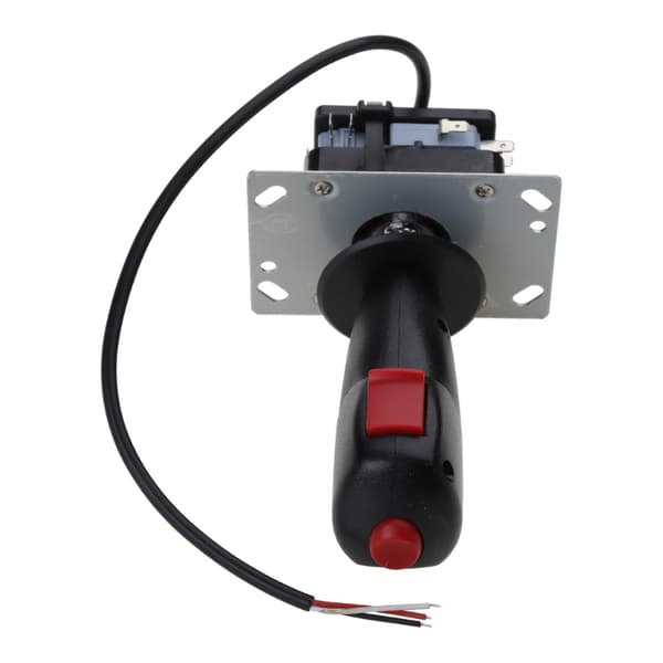 8-vägs flygjoystick och toppknappsavtryckarspak för arkadspelsimulator, kranautomat med vibration Micro movement
