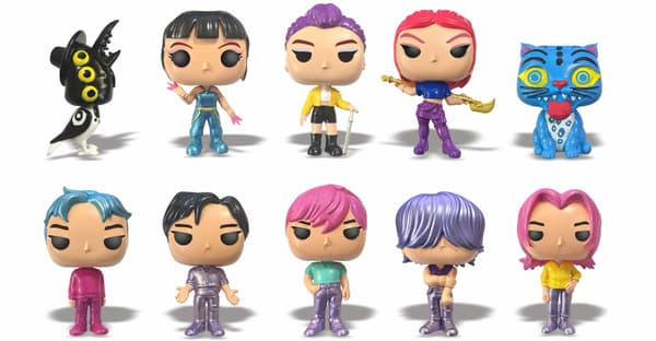 Anime Kpop Demon Hunter Figurmodellleksak - Spelbordsdekor och samlarpresent för barn 24pcs 023