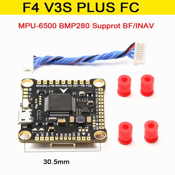 YSIDO NY F4 V3S PLUS Flight Control FC Support BetaFlight/INAV BLS-45A/60A 4in1 ESC Stack Til RC FPV Drone Fly Quadcopter BLS-45A ESC