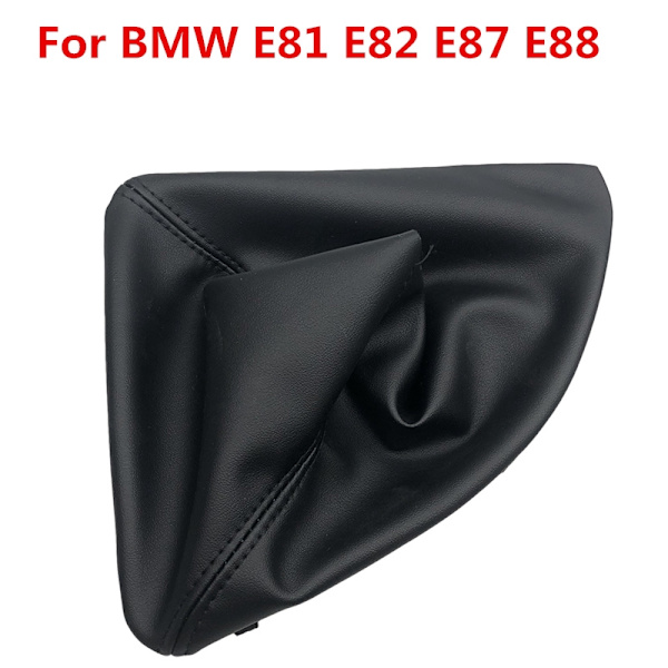 Læder gearstangsknap Gaiter Boot Cover Frame Lever Shifter Krave Til BMW E36 3-serie E30 E34 E39 E81 E82 E87 E88 For E36