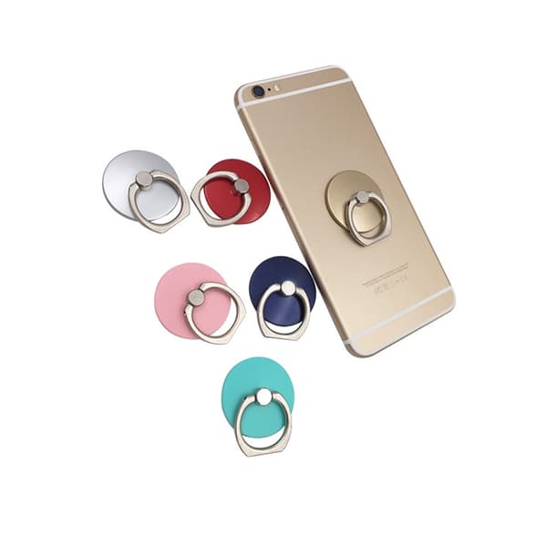 360° roterende basistelefonholder ringstativ mobiltelefontilbehør Black