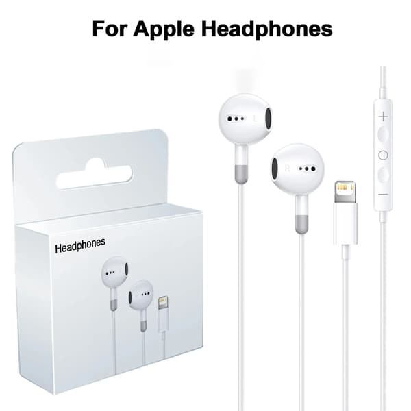 Til Apple-hovedtelefoner Til iPhone 14 Kablede Bluetooth-øretelefoner 13 12 11 Pro Max SE X 7 8 Plus 3,5 mm in-ear stereo-øretelefoner C TO L