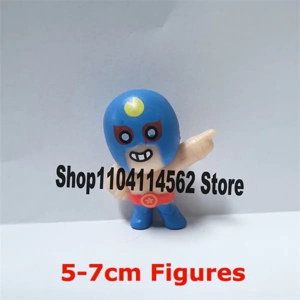Anime minifigurer - samlarobjekt tecknade dockor för julklappar och dekoration HY-O-6