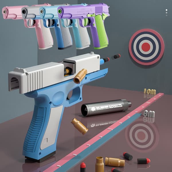 3D-printet Gravity Legetøjspistol-model - M1911 & Desert Eagle Design til fidgeting og stresslindring Style-5