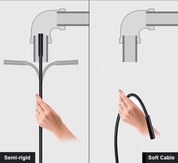Typ-c Android USB-endoskopkamera 7,0 mm hårdkabel PC Android-telefon Endoskoprör Typ C Endoskopinspektion Minikamera Soft Cable 2m