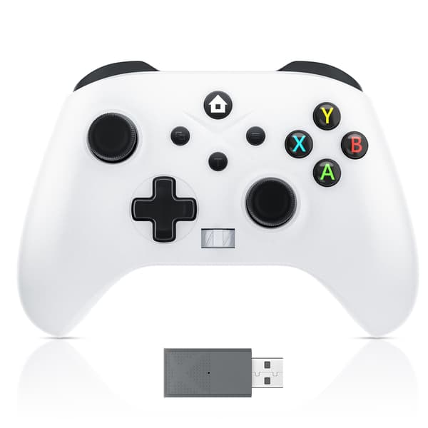 Trådløs controller med gamingvibration, Hall-effekt, 6-akset gyrosensor, turbofunktion og gamepads til Xbox One S/X/Series S/X/Switch blue