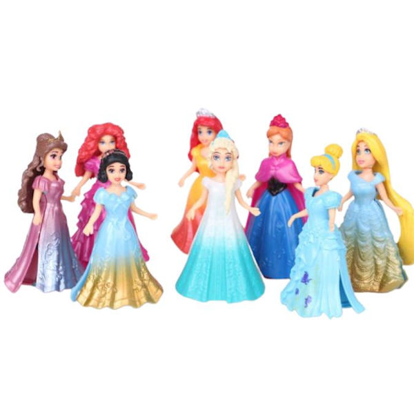 8 Frozen Figures