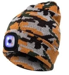 Mössa med LED-lampa 5 Fäger Grey Grå