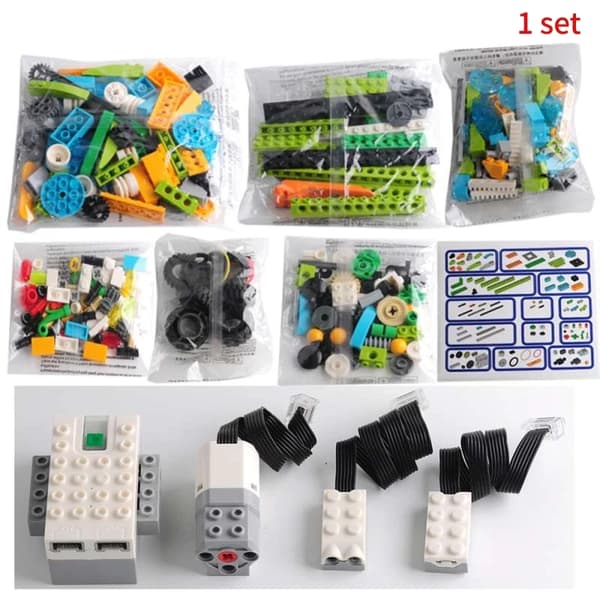 WeDo 2.0 Core Set - Pedagogiska DIY-robotbyggstenar för barn - STEAM Learning Toy 1set without box