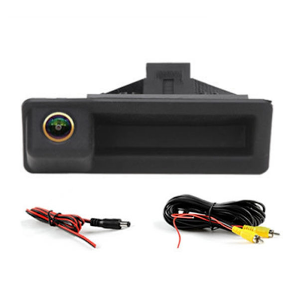 Bil AHD 1080P Vattentät Backkamera för BMW E90 E91 E92 E93 M5 E39 E60 E61 Parkeringshjälpkamera Black