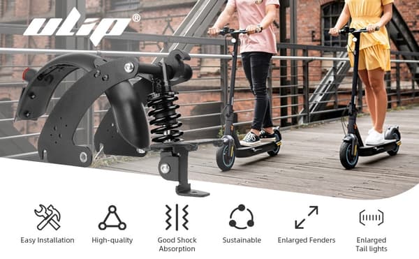 ULIP hydraulisk affjedringssæt fortil og bagtil til Ninebot Max G30 G30D G30E elektrisk løbehjul Front and Rear B