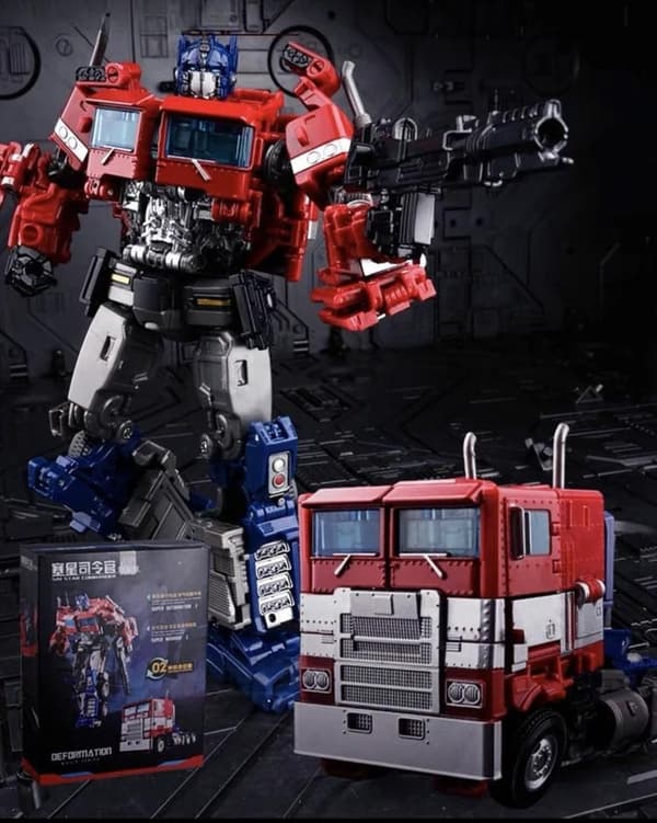 OP Commander SS38 Transforming Robot Action Figur - Deformeret bilmodellegetøj til børn With Retail Box