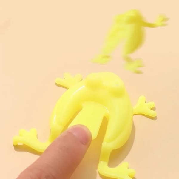 Jumping Frog Legetøjssæt til børn - 1-20 stk. forældre-barn hoppefrøer til sjov og stresslindring 5pcs