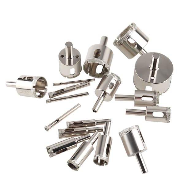 1-delt 3-100 mm diamantbelagte glashulsavbor, borekrone til fliser, marmor, keramik 70 mm