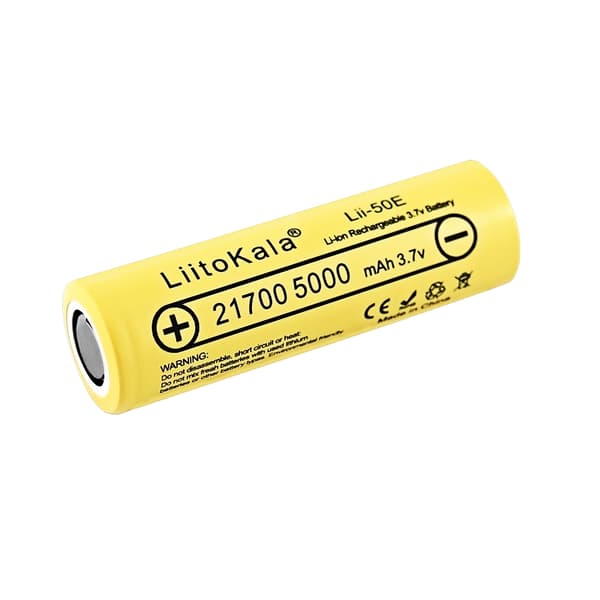1-16st LiitoKala 21700 5000mA Li-ion batteri 3,7V Urladdare 35A Strömbatteri Högurladdat batteri E-tools batteri 10pcs