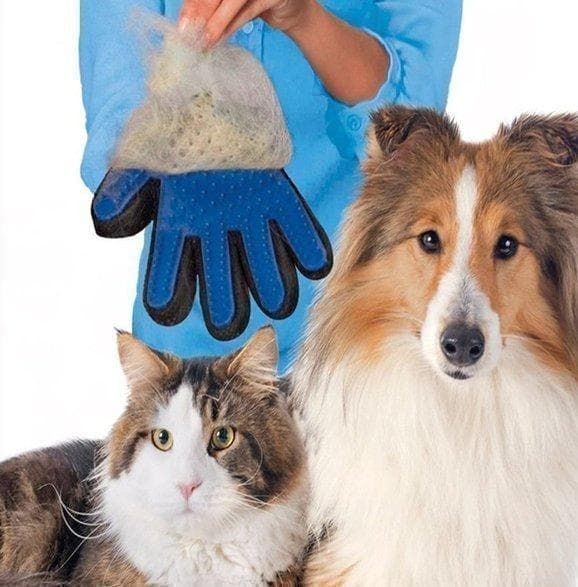 True Touch - Borsthandske - Hund - Katt Höger hand - Rosa