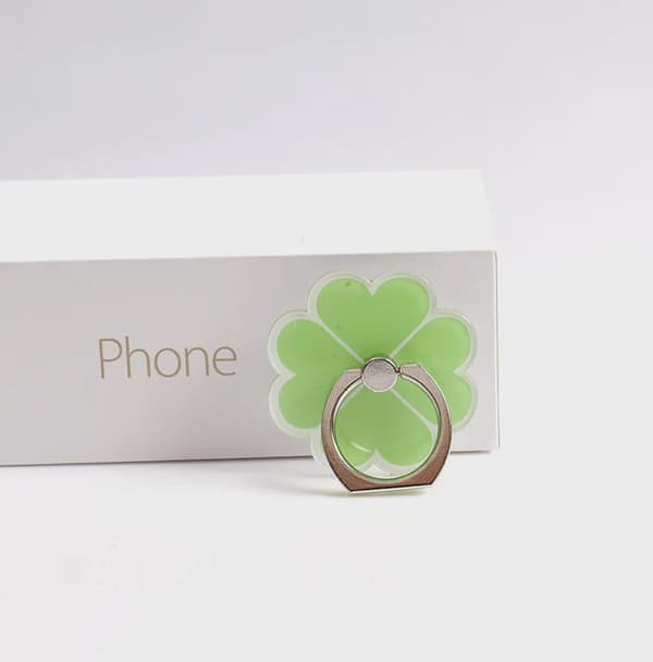 360° Blomsterfigur Fingerring Smartphone Holder Stativ til Alle Telefoner 5