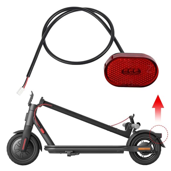 Xiaomi Elscooter 4/4 Lite Ultra GO MI4 Bakljus Bromsljus Set mi4 Ultra