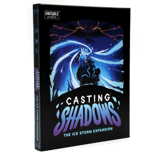 Uusi Casting Shadows -peruspeli Ice Storm Expansion Bundle -korttilautapeli perhejuhlille lapsille sopiva lomalahja DARK GRAY