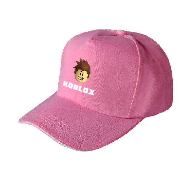 Roblox hatt STORLEK 54-60 CM- Bäst kvalitet Ny model Pink Rosa 