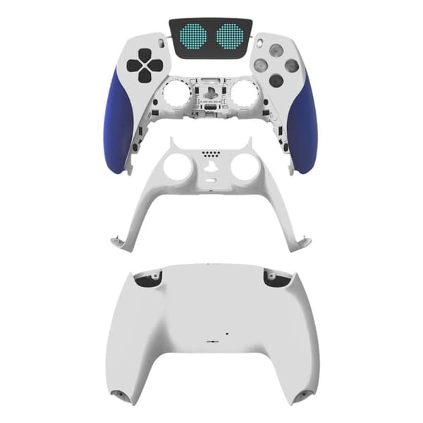 Til PS5 Space Robot spilcontroller udskiftningsskal, faldsikker, ridsefast og støvtæt til PS5 controllerskal Set 2
