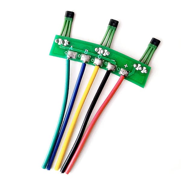Hall-sensor til elektrisk køretøj 10G 3144 3143 PCB-motorkort 120° ledningskabel