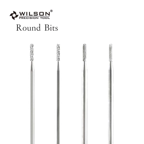 WILSON Runde Bits Negleborehoveder til Gelfjerning - Manicureværktøj 2pcs M 1310080