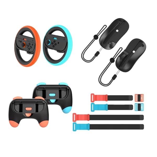 Til Switch 2 Sport Tilbehør Gaming Controller Mus Joystick Håndholder Racing Rat Håndledsbenstropper til NS 2 Switch 2 kit 94-2