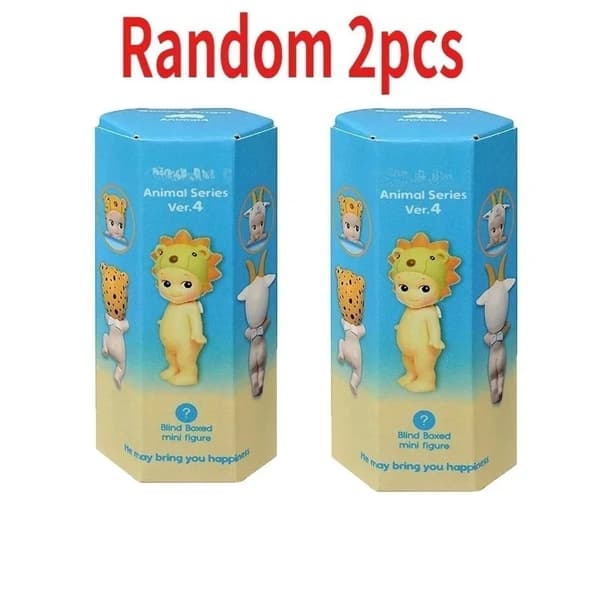 Angel Dreaming Mini Anime Figurer - Blind æske ornamenter til børns gaver og samleobjekter Random 3pcs
