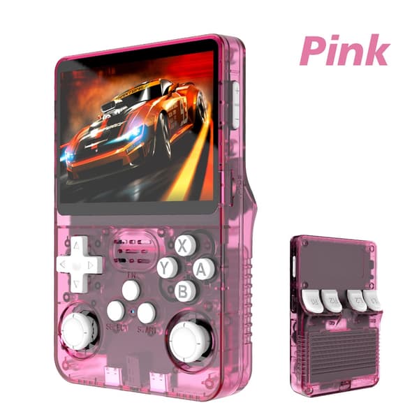 ARKOS R36S Retro Handheld Video Game Console Linux System 3,5 tums IPS-skärm R35s Pro Portable Yellow