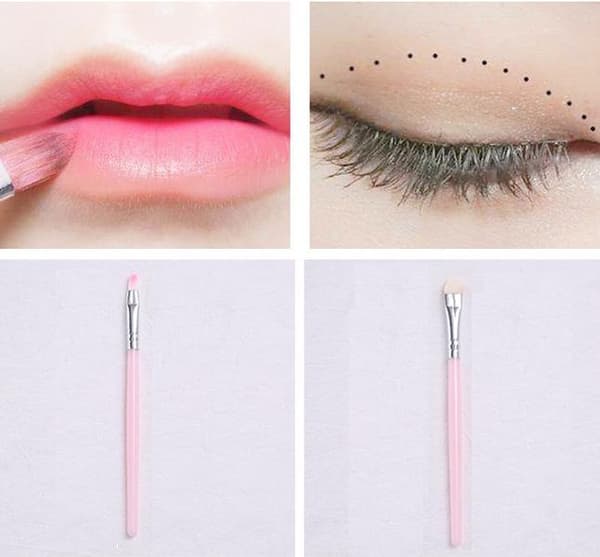 Sminkborste set i 5 delar - Make Up brush 5st Sminkborstar