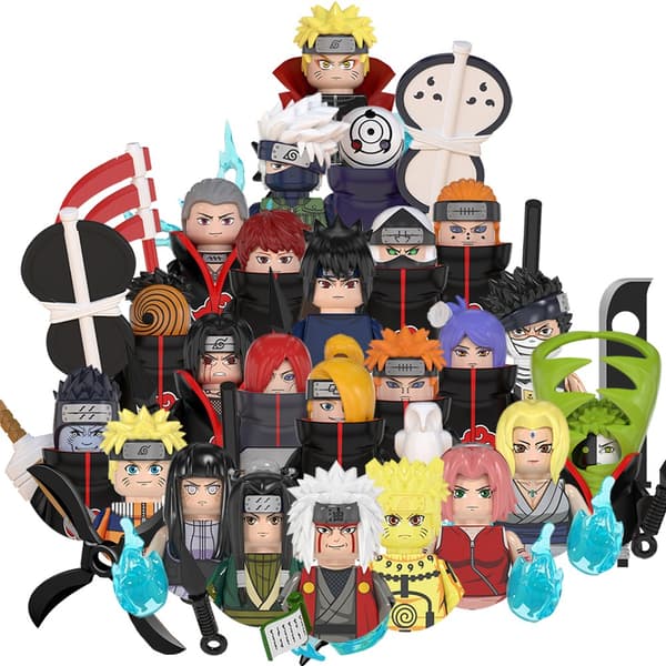 Hot Anime IP-samlerfigurer DBZ Actionfigur-modelgaver Samlefigurer til børn NARUTO 10