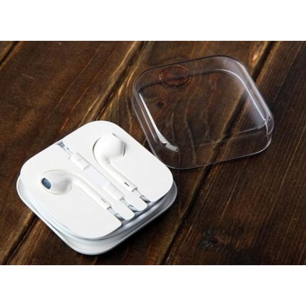 hörlurar Headset, iPhone med volymkontroll, 3.5mm, Bra kvalitet