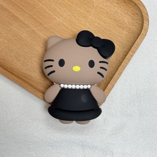 Sanrio Hello Kitty Fingerring Mobilhållare Stativ för iPhone Samsung Xiaomi Mobiltelefon Griptok A