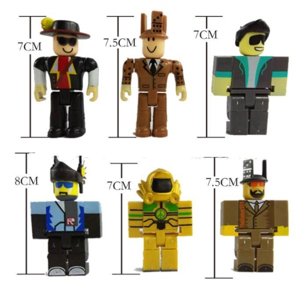 12 Pcs Roblox Figurer 7 CM