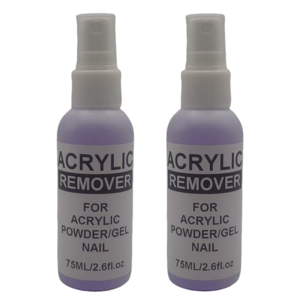 75 ml akrylfjerner til fjernelse af neglelak og gel 2 pieces