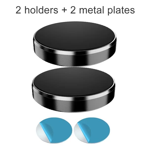 Magnetisk bilhållare universal stativ för iPhone Xiaomi Huawei Samsung instrumentbräda Gold