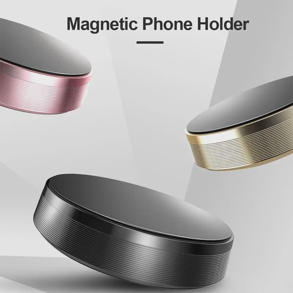 Magnetisk Biltelefonholder Dashboardmonteringsstativ til iPhone 13 12 Samsung Redmi Xiaomi Only Plate-5pcs