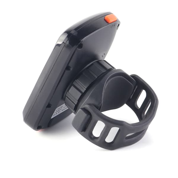 Cykel 360° roterende kodebordbeslag med baglygtebase black