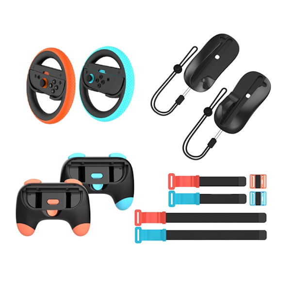Til Switch 2 Sport Tilbehør Gaming Controller Mus Joystick Håndholder Racing Rat Håndledsbenstropper til NS 2 Switch 2 kit 93-2