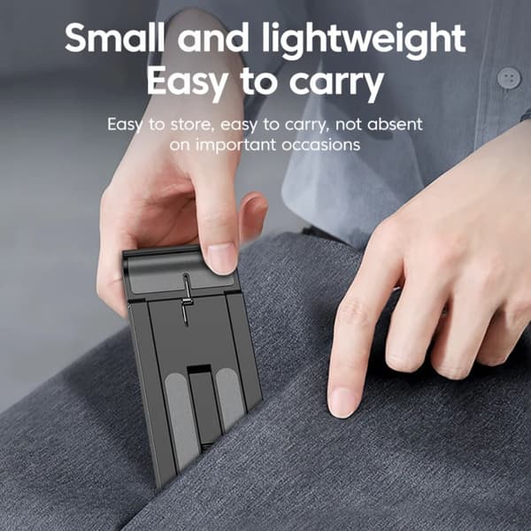 Bærbar, foldbar telefonholder til iPad, iPhone, Samsung, S23, skrivebordsbeslag WHITE