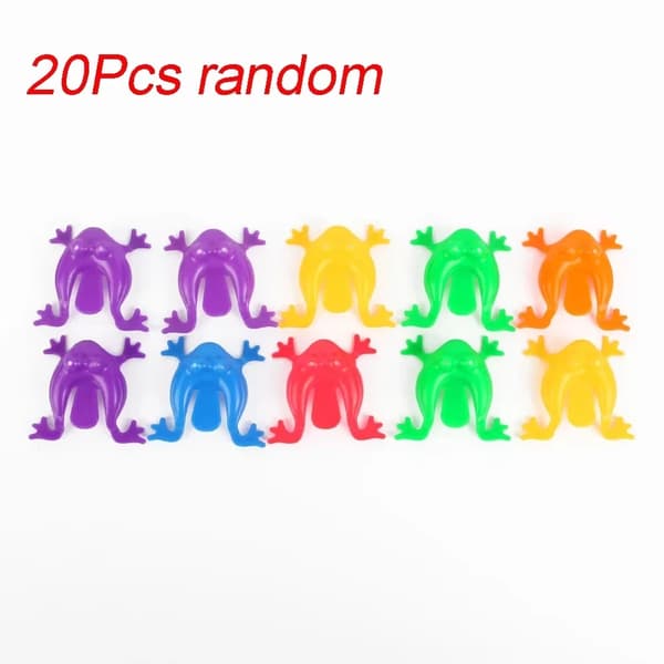 Jumping Frog leksaksset för barn - 1-20 st förälder-barn studsgrodor för skoj och stresslindring 40pcs