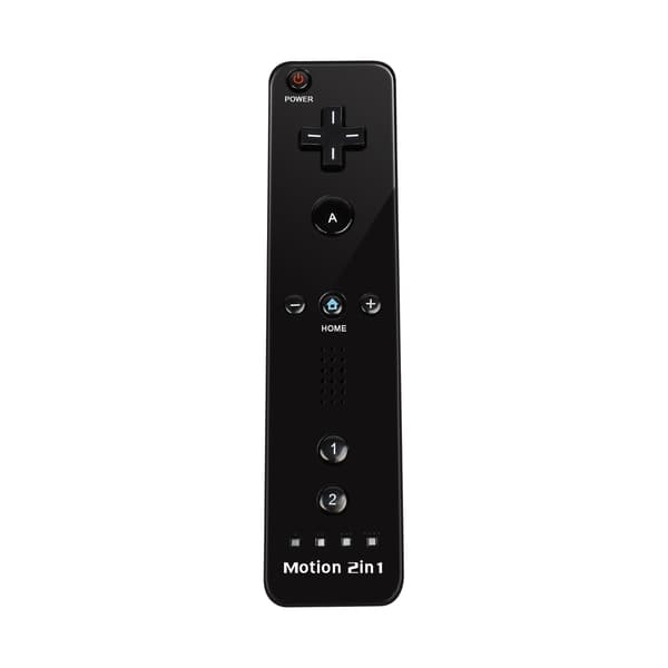 Kontroller för Nintendo Wii 2 i 1 vänster höger kontroll valfri Motion Plus-sats spelfjärrkontroll joystick trådlös gamepad 2Set-red Without Motionplus