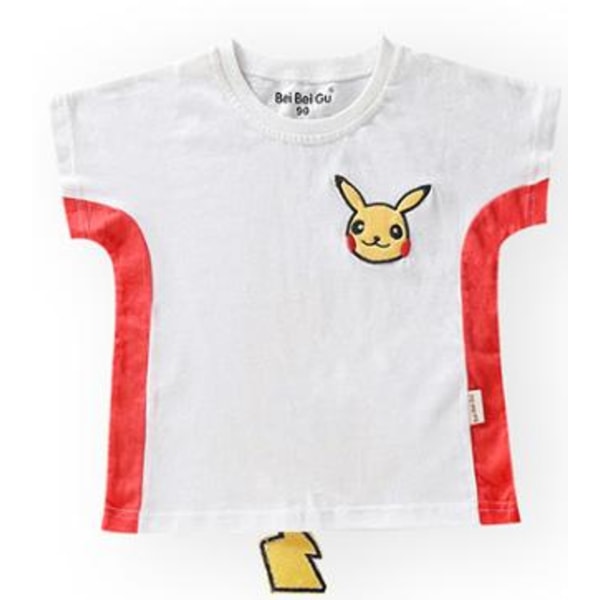 Pikachu Pokemon -lasten T-paita 90-110 Red 90