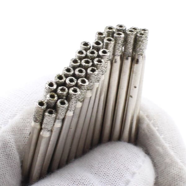 20-delars 2-10 mm små diamantbelagda hålsågskärnborrar för glas, sten, kakel, keramik, marmor 8 mm