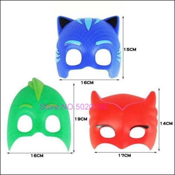 1 st Pj Action Bilmasker Set Figurer Nyår Jul Födelsedag Leksakspresenter MULTI