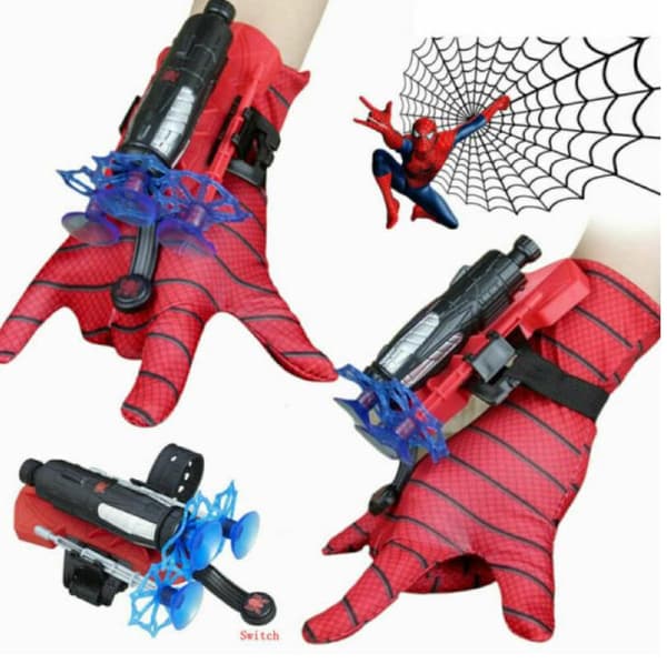 Barn Spiderman Web Shooter Launcher Toy Glove  Dart Cosplay