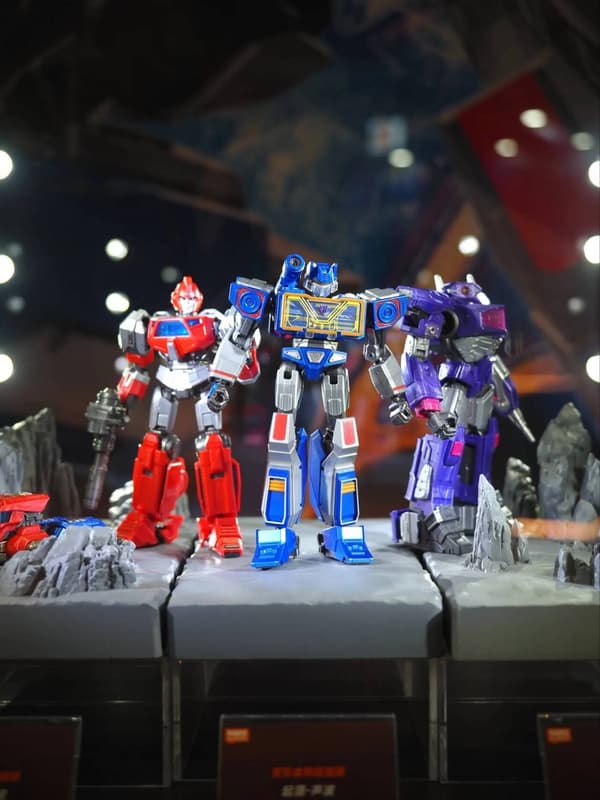 Blokees Transformers One Classic Soundwave Ironhide Shockwave Actionfigurer - rörliga modeller Ironhide With Box