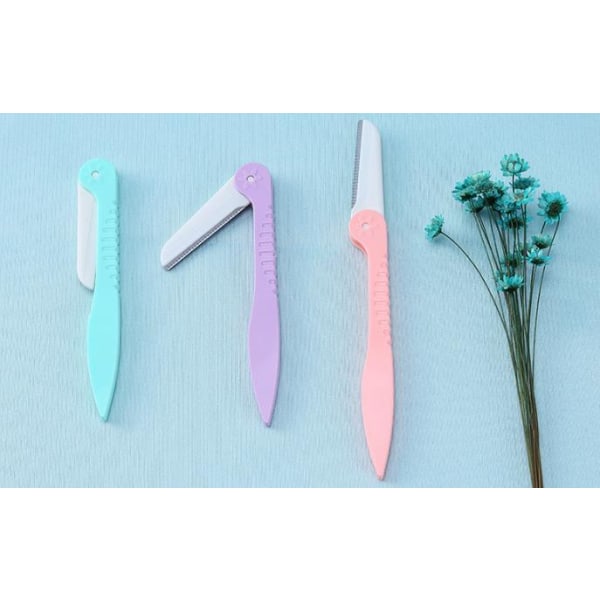 Eyebrow knife (3pcs) - trim eyebrows Beard knife Christmas gifts