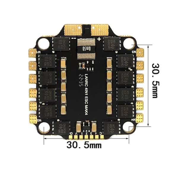YSIDO NY F4 V3S PLUS Flight Control FC Support BetaFlight/INAV BLS-45A/60A 4in1 ESC Stack Til RC FPV Drone Fly Quadcopter BLS-45A ESC